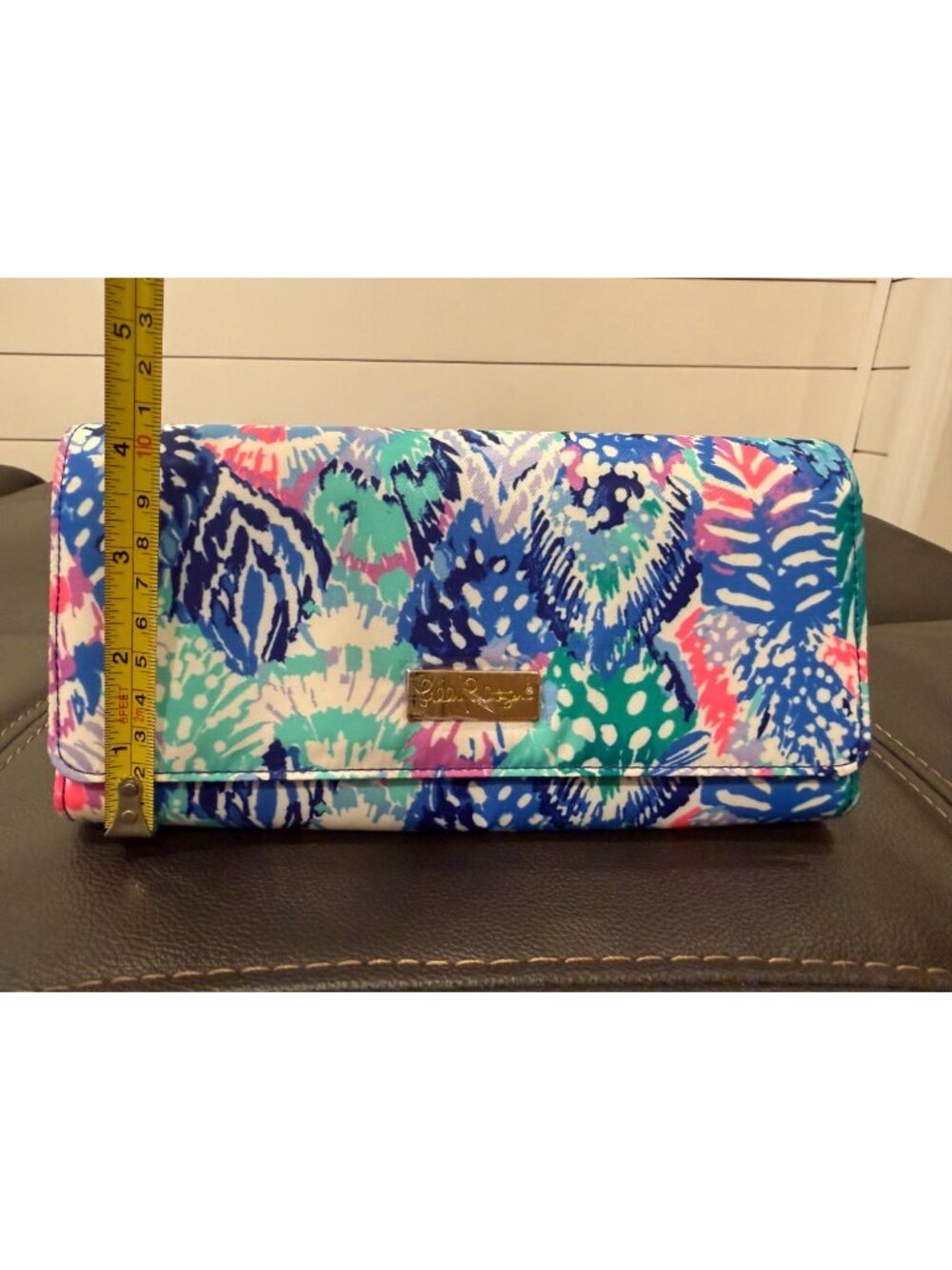 Lilly Pulitzer Multi Quill Out Travel Wallet Passport Organizer - Picture 11 of 11